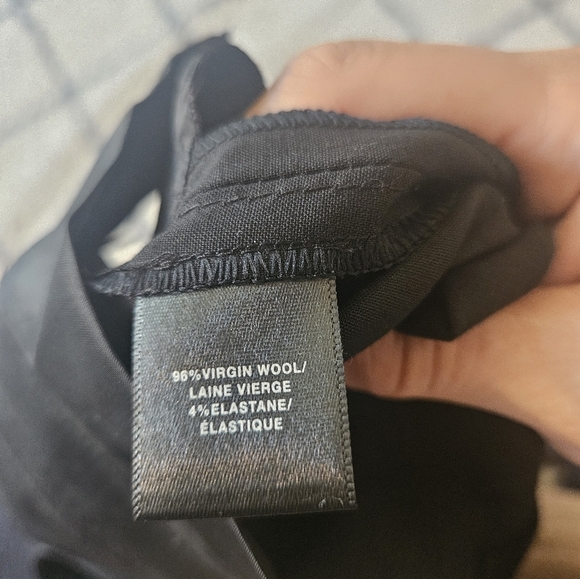 Lafayette 148 Virgin Wool Wide Leg Trouser Pant Size 8 - Picture 5 of 5